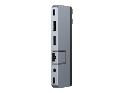 HiperDrive DUO PRO 7-w-2 USB-C Hub dla MacBook Air/Pro 2016-2020 | Porty Ethernet LAN (RJ-45) 1 | Ilość portów HDMI 1 HiperDrive DUO PRO 7-w-2 USB-C Hub dla MacBook Air/Pro 2016-2020 | Porty Ethernet LAN (RJ-45) 1 | Ilość portów HDMI 1