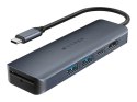 Hyper HyperDrive EcoSmart Gen.2 Universal USB-C 6-in-1 Hub w 100 W PD Power Pass-thru Hyper HyperDrive EcoSmart Gen.2 Universal USB-C 6-in-1 Hub w 100 W PD Power Pass-thru