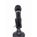 Mikrofon pojemnościowy Gembird z uchwytem na biurko MIC-D-04 | 3,5 mm jack | Kolor czarny Mikrofon pojemnościowy Gembird z uchwytem na biurko MIC-D-04 | 3,5 mm jack | Kolor czarny