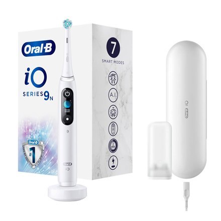 Oral-B Szczoteczka Elektryczna | Seria iO9 | Ładowana | Dla dorosłych | Liczba głowic szczoteczki w zestawie 1 | Liczba trybów c Oral-B Szczoteczka Elektryczna | Seria iO9 | Ładowana | Dla dorosłych | Liczba głowic szczoteczki w zestawie 1 | Liczba trybów c