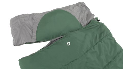 Outwell Contour Lux XL Sleeping Bag, Left zipper, Green Outwell Contour Lux XL Sleeping Bag, Left zipper, Green