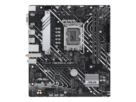 Chipset Type Intel H610 PRIME H610M-A WIFI Processor Socket LGA1700 Socket Supported RAM Technology DDR5 SDRAM Chipset Type Intel H610 PRIME H610M-A WIFI Processor Socket LGA1700 Socket Supported RAM Technology DDR5 SDRAM