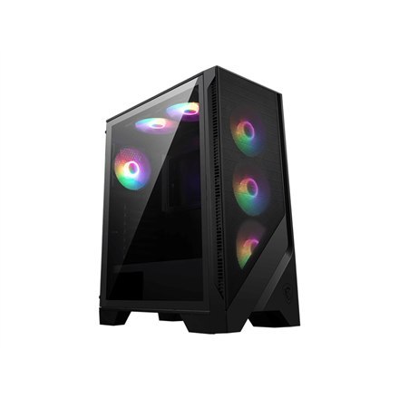 MSI PC Case MAG FORGE 120A AIRFLOW Side window Black Mid-Tower Power supply included No MSI PC Case MAG FORGE 120A AIRFLOW Side window Black Mid-Tower Power supply included No