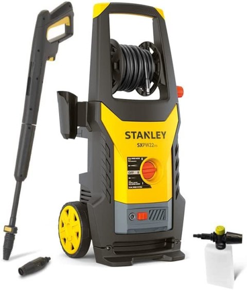 Myjka wysokociśnieniowa STANLEY SXPW22DSS-E (2200 W, 160 bar, 460 l/h) | 2200 W | 160 bar | 460 l/h Myjka wysokociśnieniowa STANLEY SXPW22DSS-E (2200 W, 160 bar, 460 l/h) | 2200 W | 160 bar | 460 l/h