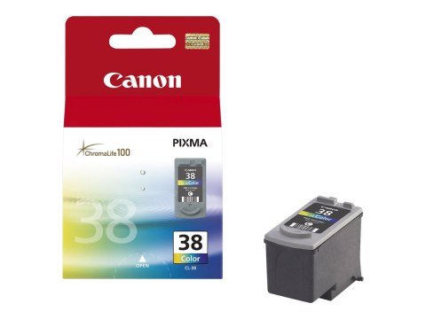 Canon CL-38 Trójkolorowy wkład atramentowy | Cyjan, Magenta, Żółty Canon CL-38 Trójkolorowy wkład atramentowy | Cyjan, Magenta, Żółty