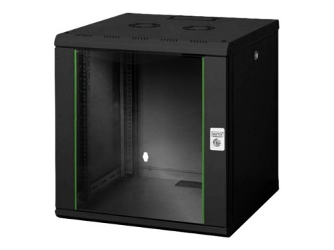 Digitus 12U Wall Mounting Cabinet, Unique Series - 600x600 mm, Black | Digitus Digitus 12U Wall Mounting Cabinet, Unique Series - 600x600 mm, Black | Digitus