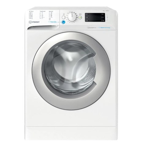 INDESIT | Washing machine | BWSE 71295X WSV EU | Energy efficiency class B | Front loading | Washing capacity 7 kg | 1200 RPM | INDESIT | Washing machine | BWSE 71295X WSV EU | Energy efficiency class B | Front loading | Washing capacity 7 kg | 1200 RPM |