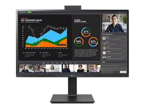 LG | 27BQ75QC-B | 27 " | IPS | 16:9 | 75 Hz | 5 ms | 2560 x 1440 pikseli | 350 cd/m² LG | 27BQ75QC-B | 27 " | IPS | 16:9 | 75 Hz | 5 ms | 2560 x 1440 pikseli | 350 cd/m²