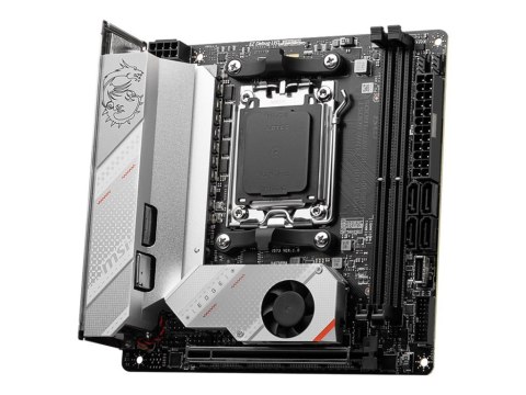 MSI | MPG B650I EDGE WIFI | Processor family AMD | Processor socket AM5 | DDR5 DIMM | Memory slots 2 | Supported hard disk drive MSI | MPG B650I EDGE WIFI | Processor family AMD | Processor socket AM5 | DDR5 DIMM | Memory slots 2 | Supported hard disk drive