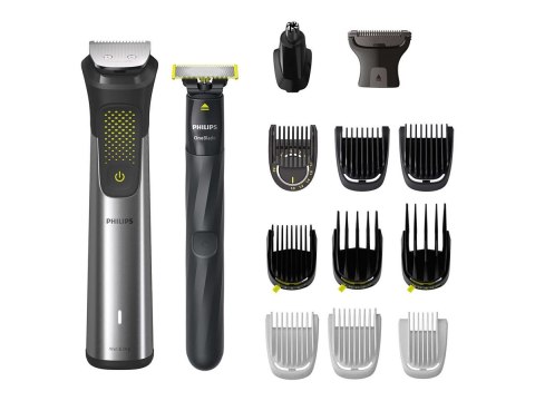 Philips | All-in-One Trimmer | MG9552/15 | Cordless | Wet & Dry | Number of length steps 27 | Silver/Black/Green Philips | All-in-One Trimmer | MG9552/15 | Cordless | Wet & Dry | Number of length steps 27 | Silver/Black/Green