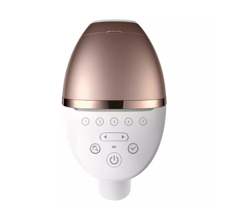 Philips | IPL Hair remover with SenseIQ | BRI973/00 | Bulb lifetime (flashes) 450.000 | Number of power levels 5 | White/Rose Go Philips | IPL Hair remover with SenseIQ | BRI973/00 | Bulb lifetime (flashes) 450.000 | Number of power levels 5 | White/Rose Go