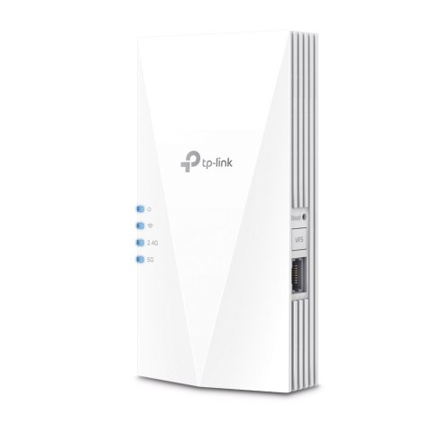 TP-LINK | AX1800 Wi-Fi 6 Range Extender | RE600X | 802.11ax | 2.4GHz/5GHz | Porty Ethernet LAN (RJ-45) 1 | MU-MiMO Tak | brak Po TP-LINK | AX1800 Wi-Fi 6 Range Extender | RE600X | 802.11ax | 2.4GHz/5GHz | Porty Ethernet LAN (RJ-45) 1 | MU-MiMO Tak | brak Po