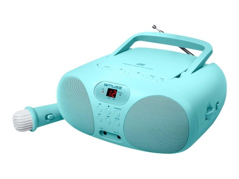 Muse | Przenośny odtwarzacz CD z funkcją Sing-A-Long Radio | MD-203 KB | Wejście AUX | Odtwarzacz CD | Radio FM Muse | Przenośny odtwarzacz CD z funkcją Sing-A-Long Radio | MD-203 KB | Wejście AUX | Odtwarzacz CD | Radio FM