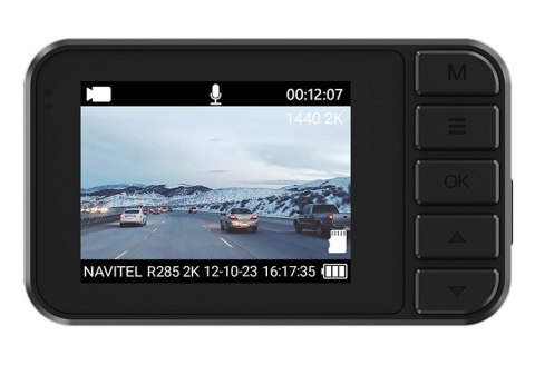 Navitel | Dashcam | R285 2K | IPS display 2''; 2К 2560×1440 | Maps included Navitel | Dashcam | R285 2K | IPS display 2''; 2К 2560×1440 | Maps included