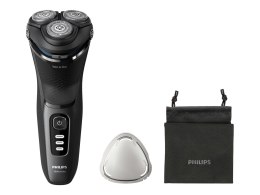 Philips | Golarka | S3244/12 | Czas pracy (maks.) 60 min | Na mokro i sucho | Litowo-jonowa | Czarna