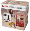 TEFAL | Masterchef Gourmet Food Processor | QB51K138 | 1100 W | Liczba prędkości 8 | Pojemność misy 4,6 L | Biały TEFAL | Masterchef Gourmet Food Processor | QB51K138 | 1100 W | Liczba prędkości 8 | Pojemność misy 4,6 L | Biały