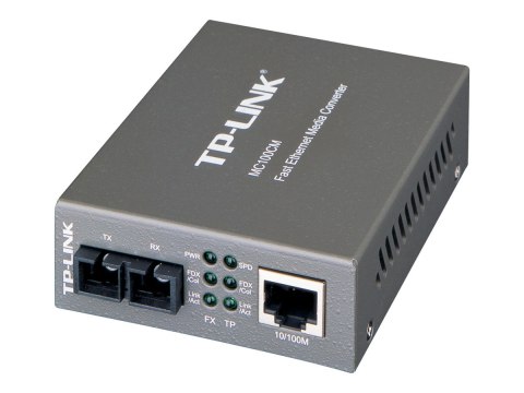 TP-LINK | 10/100Mbps Multi-Mode Media Converter | MC100CM | 10/100Base-TX | 100Base-FX TP-LINK | 10/100Mbps Multi-Mode Media Converter | MC100CM | 10/100Base-TX | 100Base-FX