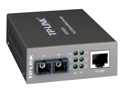 TP-LINK | 10/100Mbps Multi-Mode Media Converter | MC100CM | 10/100Base-TX | 100Base-FX TP-LINK | 10/100Mbps Multi-Mode Media Converter | MC100CM | 10/100Base-TX | 100Base-FX