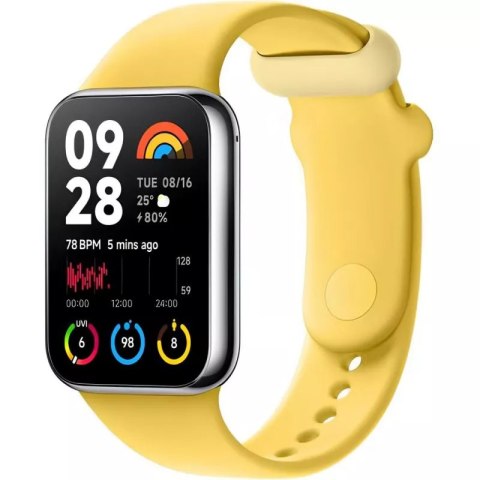 Xiaomi | Smart Band 8 Pro/Redmi Watch 4 Strap | Cytrynowy żółty | Materiał paska: TPU Xiaomi | Smart Band 8 Pro/Redmi Watch 4 Strap | Cytrynowy żółty | Materiał paska: TPU