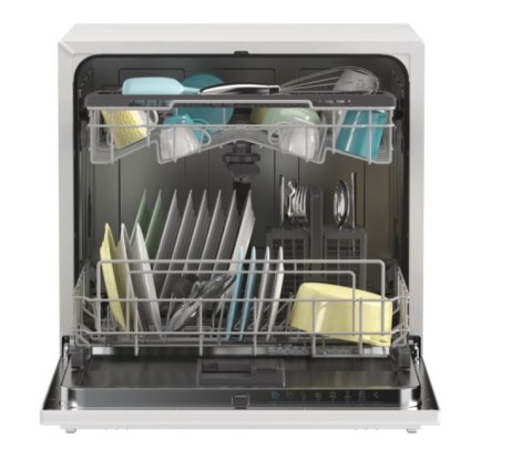 Candy | Dishwasher | CP 8F9FFW | Free-standing | Width 55 cm | Number of place settings 8 | Number of programs 8 | Energy effici Candy | Dishwasher | CP 8F9FFW | Free-standing | Width 55 cm | Number of place settings 8 | Number of programs 8 | Energy effici