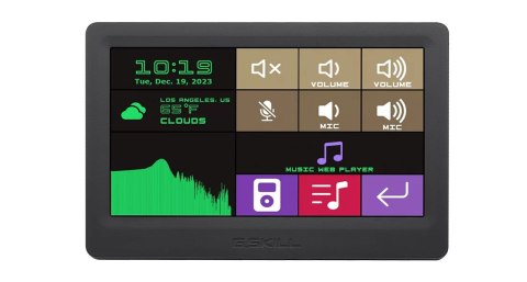 G.Skill Widget Dashboard 7'' Touch Panel | GD-A7PCCSK-WGD G.Skill Widget Dashboard 7'' Touch Panel | GD-A7PCCSK-WGD