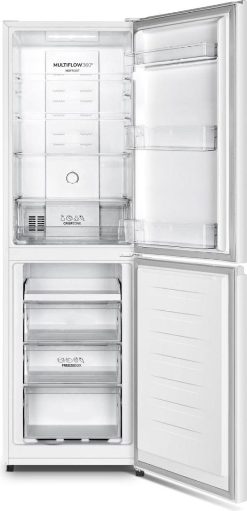 Gorenje Refrigerator | NRK418ECW4 | Energy efficiency class E | Free standing | Combi | Height 182.4 cm | No Frost system | Frid Gorenje Refrigerator | NRK418ECW4 | Energy efficiency class E | Free standing | Combi | Height 182.4 cm | No Frost system | Frid