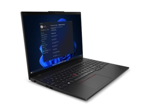 Lenovo | ThinkPad L16 Gen 1 | Black | 16 " | IPS | WUXGA | 1920 x 1200 pixels | Anti-glare | Intel Core U5 | 125U | 16 GB | SSD Lenovo | ThinkPad L16 Gen 1 | Black | 16 " | IPS | WUXGA | 1920 x 1200 pixels | Anti-glare | Intel Core U5 | 125U | 16 GB | SSD