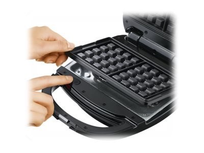 Opiekacz do kanapek Tefal SW342D38, czarny/stal nierdzewna | TEFAL Opiekacz do kanapek Tefal SW342D38, czarny/stal nierdzewna | TEFAL