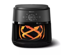 Philips NA231/00 Airfryer, 1700 W, Pan volume 6.2 L, Black, Silver | Philips Airfryer | NA231/00 | Power 1700 W | Capacity 6.2 L