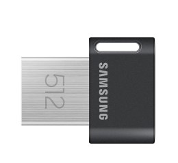 Samsung | FIT Plus | MUF-512AB/APC | 512 GB | USB 3.2 Gen 1 | Szary