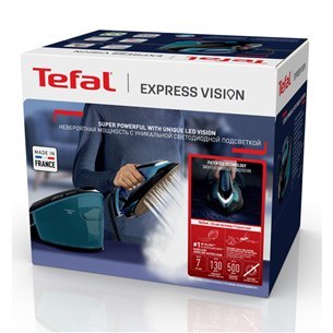 System do prasowania Tefal SV8151 Express Vision, niebieski/czarny | TEFAL System do prasowania Tefal SV8151 Express Vision, niebieski/czarny | TEFAL