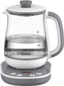 TEFAL Tastea Kettle | BJ551B10 | Tea Kettle | 1400 W | 1.5 L | Glass | 360° rotational base | Grey/White TEFAL Tastea Kettle | BJ551B10 | Tea Kettle | 1400 W | 1.5 L | Glass | 360° rotational base | Grey/White