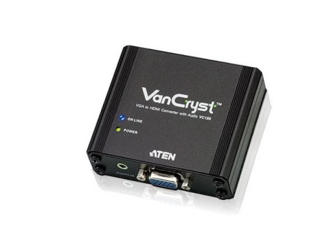 Aten VGA/Audio to HDMI Converter | VC180-AT-G Aten VGA/Audio to HDMI Converter | VC180-AT-G