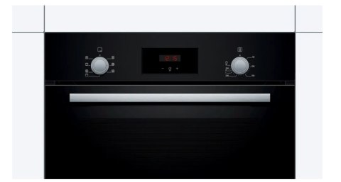 Bosch | Piekarnik | HBF133BA0 | 66 L | Elektryczny | EcoClean | Pokrętła | Wysokość 59,5 cm | Szerokość 59,4 cm | Czarny Bosch | Piekarnik | HBF133BA0 | 66 L | Elektryczny | EcoClean | Pokrętła | Wysokość 59,5 cm | Szerokość 59,4 cm | Czarny