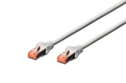 Digitus | CAT 6 S/FTP | Kabel krosowy | Długość 10 m | Szary
