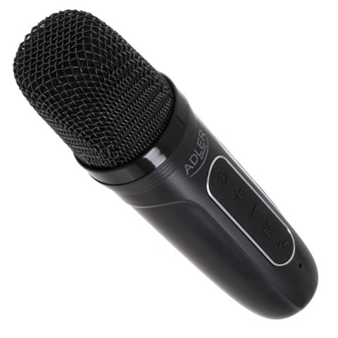 Głośnik karaoke z mikrofonem | AD 1199B | Bluetooth | Czarny | Przenośny | Połączenie bezprzewodowe Głośnik karaoke z mikrofonem | AD 1199B | Bluetooth | Czarny | Przenośny | Połączenie bezprzewodowe