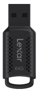 Lexar | USB Flash Drive | JumpDrive V400 | 64 GB | USB 3.0 | Black