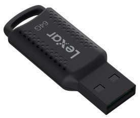 Lexar | USB Flash Drive | JumpDrive V400 | 64 GB | USB 3.0 | Black Lexar | USB Flash Drive | JumpDrive V400 | 64 GB | USB 3.0 | Black