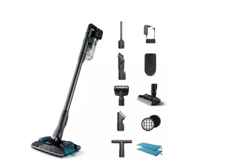 Philips | Vacuum cleaner | XC8055/01 Aqua Plus | Cordless operating | Handstick | 25.2 V | Operating time (max) 80 min | Dark Gr Philips | Vacuum cleaner | XC8055/01 Aqua Plus | Cordless operating | Handstick | 25.2 V | Operating time (max) 80 min | Dark Gr