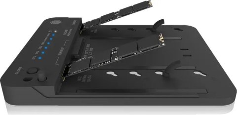 Raidsonic Icy Box Docking and Clone station for 2x M.2 NVMe SSD | IB-2913MCL-C31 Raidsonic Icy Box Docking and Clone station for 2x M.2 NVMe SSD | IB-2913MCL-C31