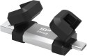 Silicon Power Dual USB Drive | Mobile C51 | 256 GB | USB Type-A i USB Type-C | Srebrny Silicon Power Dual USB Drive | Mobile C51 | 256 GB | USB Type-A i USB Type-C | Srebrny