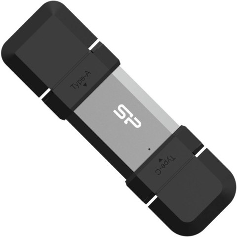 Silicon Power Dual USB Drive | Mobile C51 | 64 GB | USB Type-A i USB Type-C | Srebrny Silicon Power Dual USB Drive | Mobile C51 | 64 GB | USB Type-A i USB Type-C | Srebrny