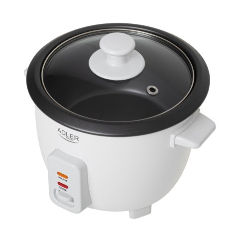 Adler Rice Cooker | AD 6418 | 300 W | 0.6 L | Number of programs 2 | White Adler Rice Cooker | AD 6418 | 300 W | 0.6 L | Number of programs 2 | White