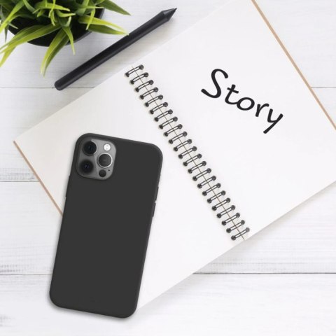 Fixed Story Back cover Infinix Hot 30i Rubber Black Fixed Story Back cover Infinix Hot 30i Rubber Black