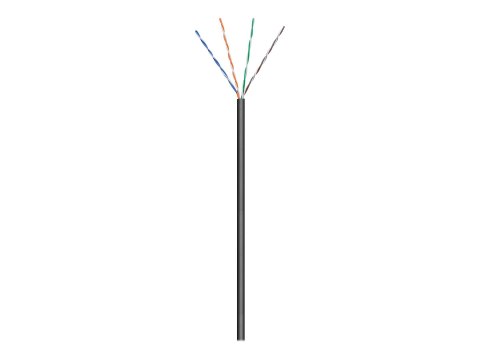 Goobay 57196 CAT 5e Outdoor Network Cable, U/UTP, 100 m, Black Goobay 57196 CAT 5e Outdoor Network Cable, U/UTP, 100 m, Black