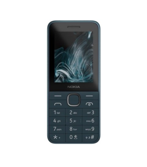 Nokia | 225 4G (2024) | Ciemnoniebieski | 2,4 " | 128 MB | 64 MB | Dual SIM | Bluetooth | 5.0 | USB w wersji USB Type-C | Aparat Nokia | 225 4G (2024) | Ciemnoniebieski | 2,4 " | 128 MB | 64 MB | Dual SIM | Bluetooth | 5.0 | USB w wersji USB Type-C | Aparat