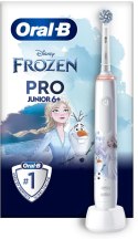 Oral-B | Elektryczna szczoteczka do zębów | Frozen Pro Series 3 | Akumulatorowa | Dla dzieci | Liczba główek szczoteczki w zesta Oral-B | Elektryczna szczoteczka do zębów | Frozen Pro Series 3 | Akumulatorowa | Dla dzieci | Liczba główek szczoteczki w zesta