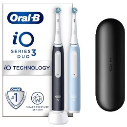 Oral-B | iO3 Series | Electric Toothbrush Duo Pack | Rechargeable | For adults | Number of brush heads included 2 | Number of te
