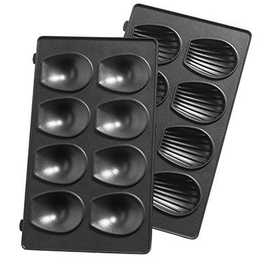 TEFAL | Talerze Madeleine | XA801512 | Czarny TEFAL | Talerze Madeleine | XA801512 | Czarny