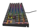 THOR 303 | Mechaniczna klawiatura do gier | Przewodowa | USA | Czarna | USB Type-A | Outemu Peach Silent THOR 303 | Mechaniczna klawiatura do gier | Przewodowa | USA | Czarna | USB Type-A | Outemu Peach Silent